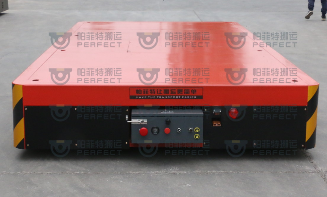 AGV智能電動(dòng)平車(chē)實(shí)物圖