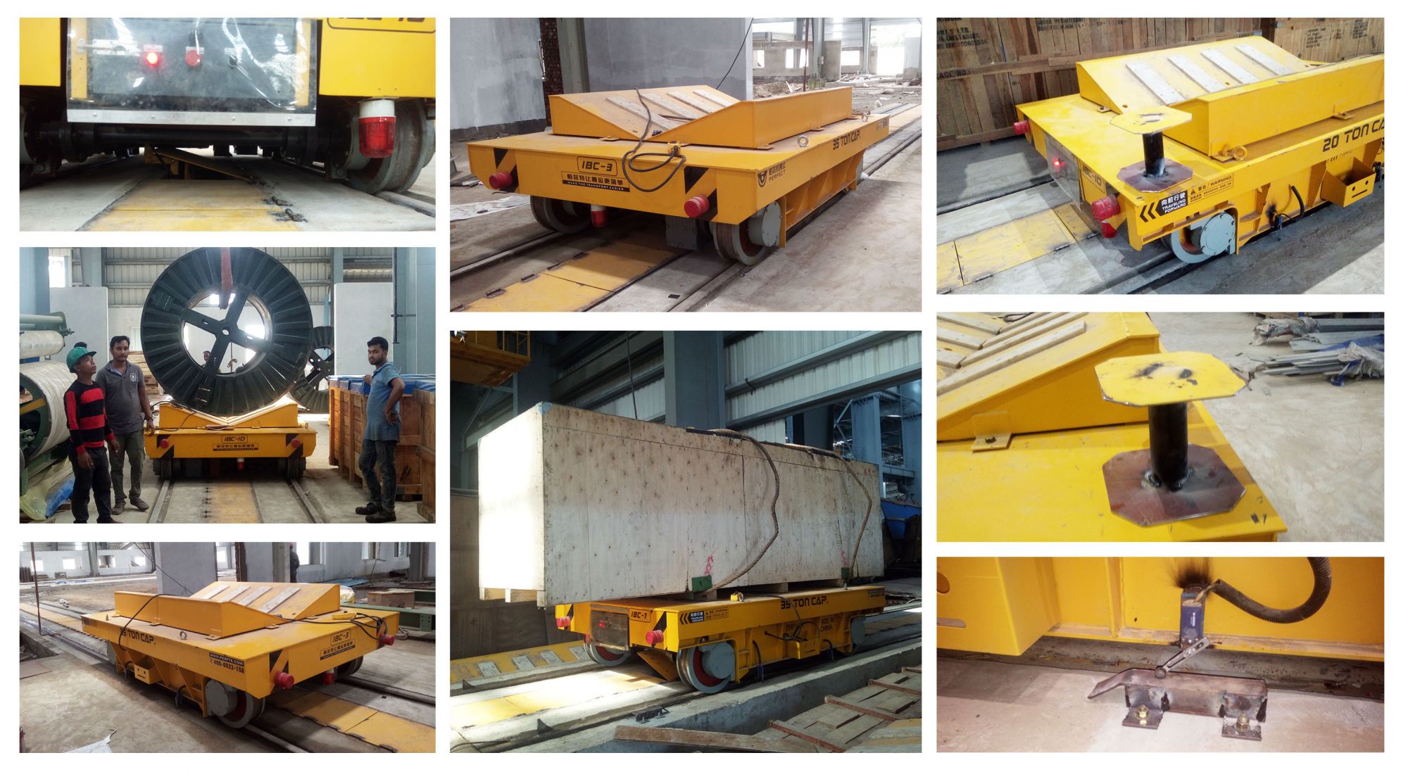 滑觸線搬運(yùn)車現(xiàn)場